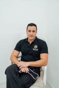 Dr. José Henrique Sandoval Gonçalves — médico responsável pela Dermatopele